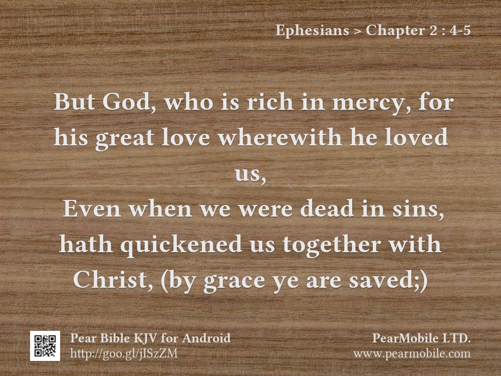 Ephesians, Chapter 2:4-5